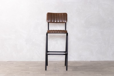 hammerwich-stool-brown-front